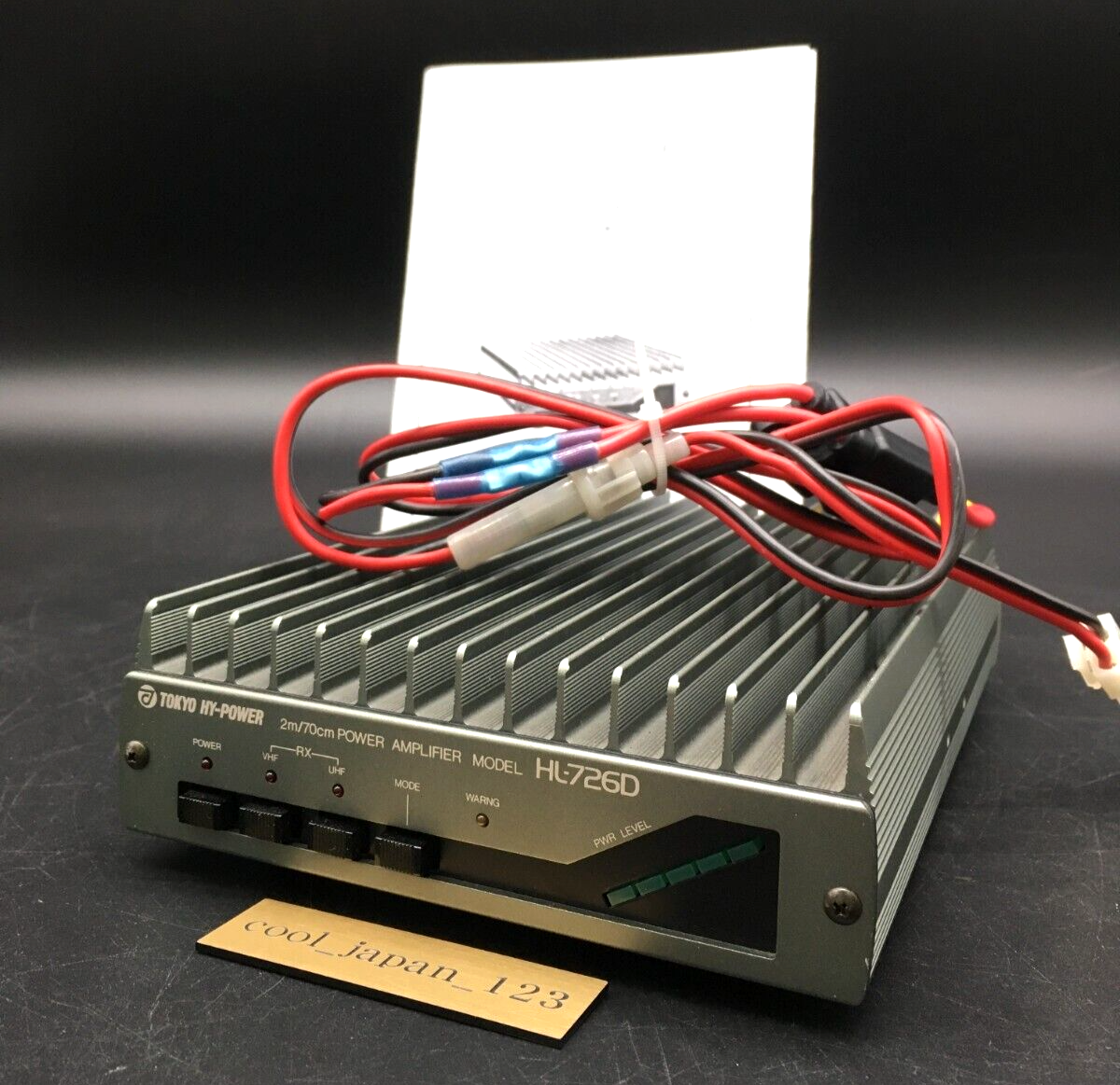 TOKYO HY-POWER HL-670Q クワッドバンドパワーアンプ TOKYO HY-POWER HL-728D 144/430Mhz 2-band Power Amplifier