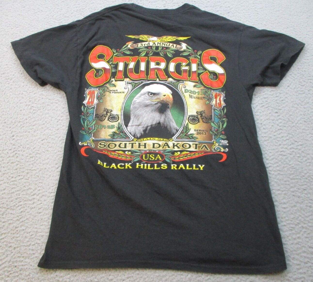 STURGIS BLACK HILLS RALLY バイカー Tシャツ L Vintage 1993 STURGIS Black Hills Rally T Shirt Size X-large