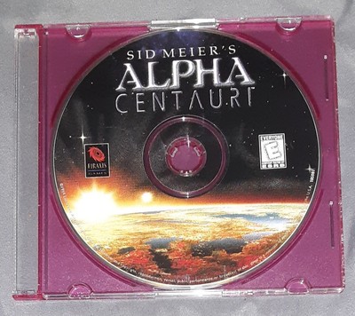 Sid Meier's Alpha Centauri - Disc Only (PC, 1999)