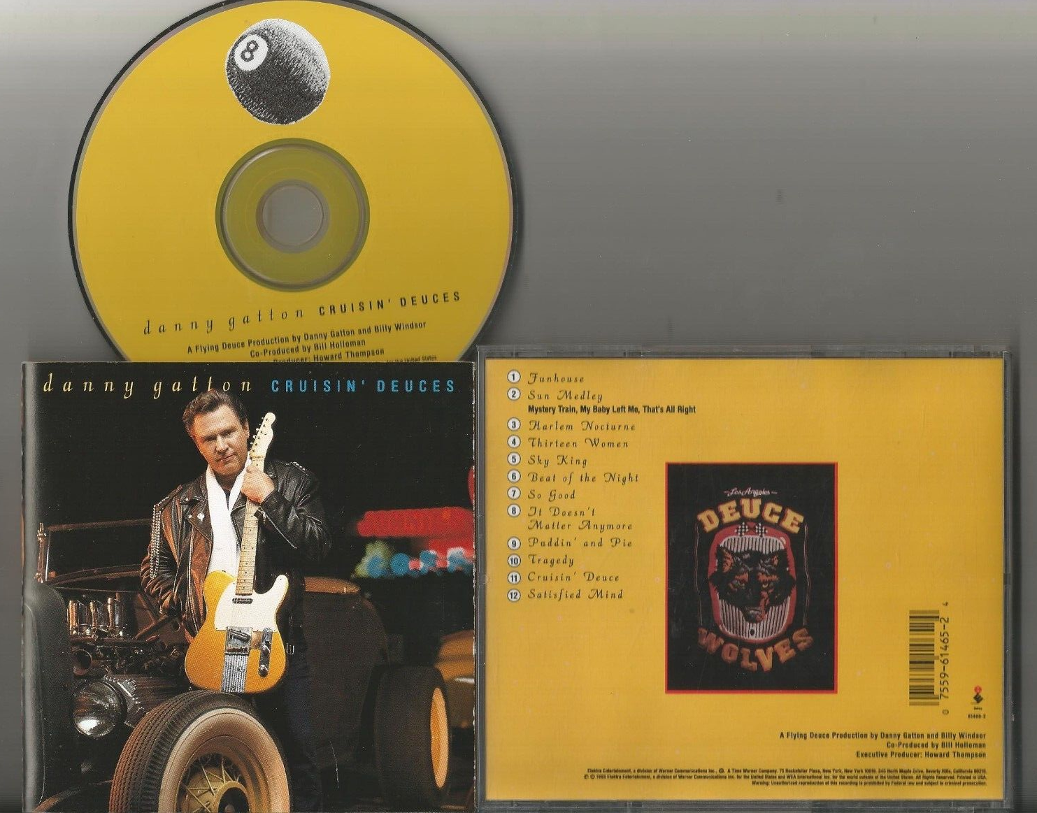 Danny Gatton Cruisin' Deuces CD Elektra 12 tracks Funhouse