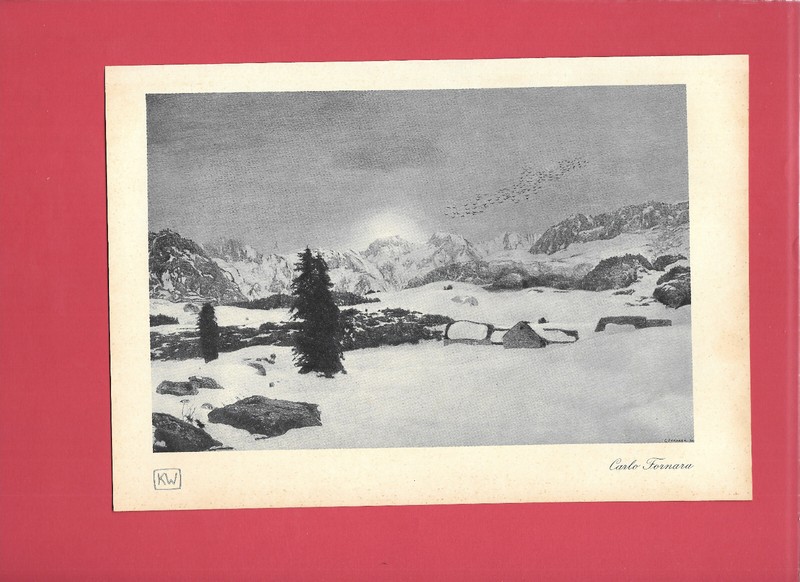 Hochgebirgslandschaft * Carlo Fornara (1905/06) â [TÃ-937]