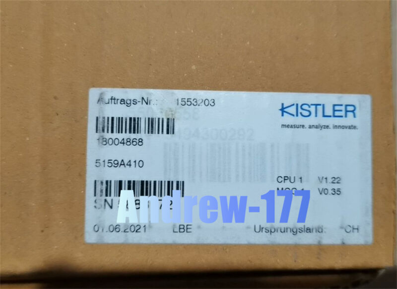 NEW KISTLER 5159A Charge Amplifier 5159A410