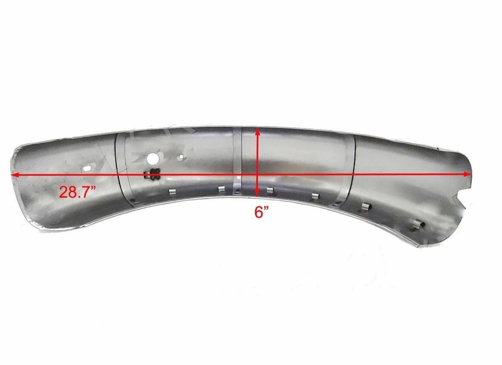 Fits Royal Enfield Classic 350 500 Mudguard Fenders Set Steel Primer Coated 