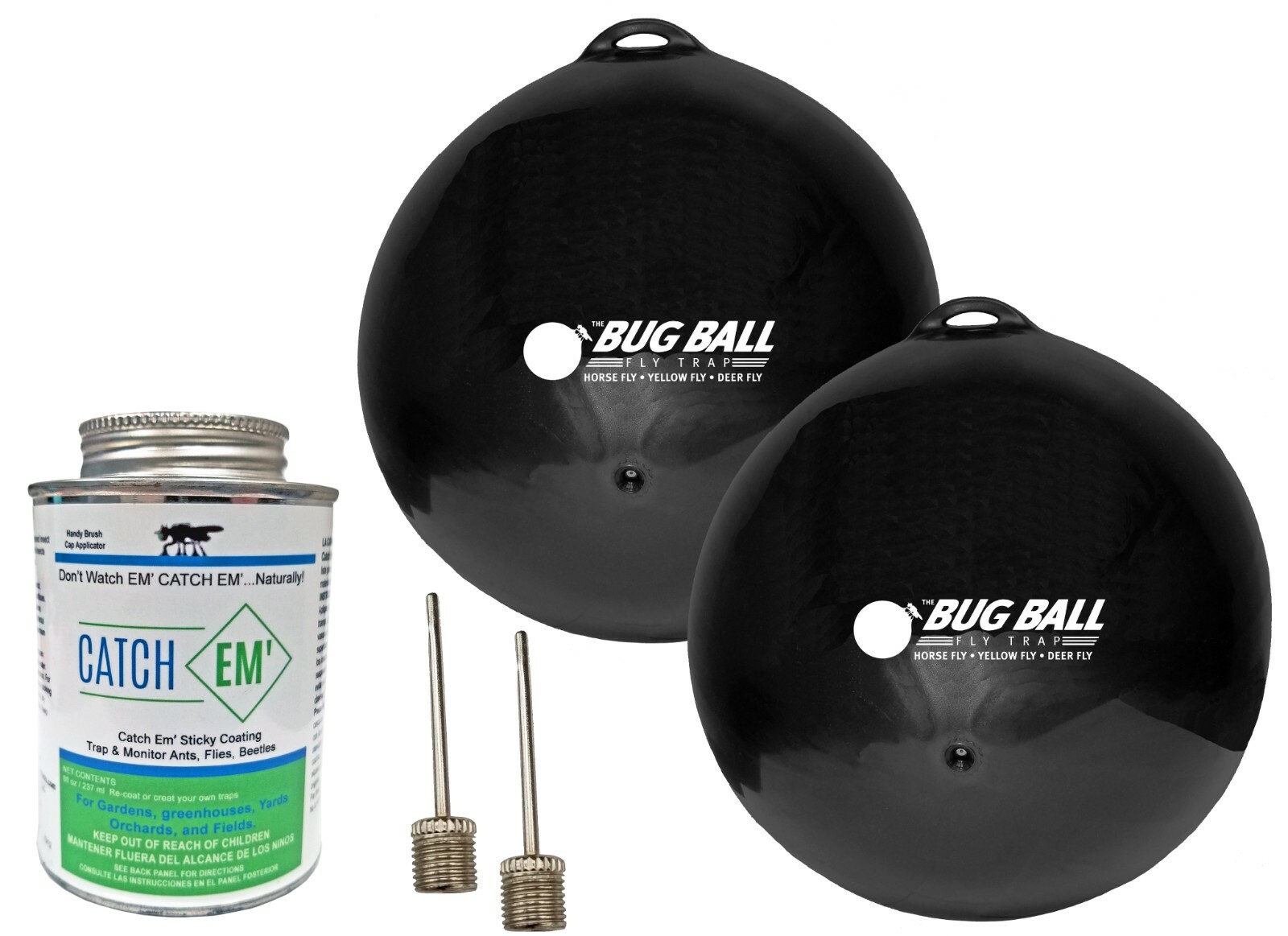 Bug Ball Starter kit- Yellow Fly, Horse Fly, Deer Fly, and Greenhead Fly Trap