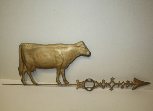 Antique Large Cow Figural Weathervane – Cole Brothers Arrow