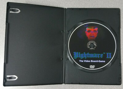 Nightmare 2 II Baron Samedi Video Board Game DVD of the VHS VCR Tape