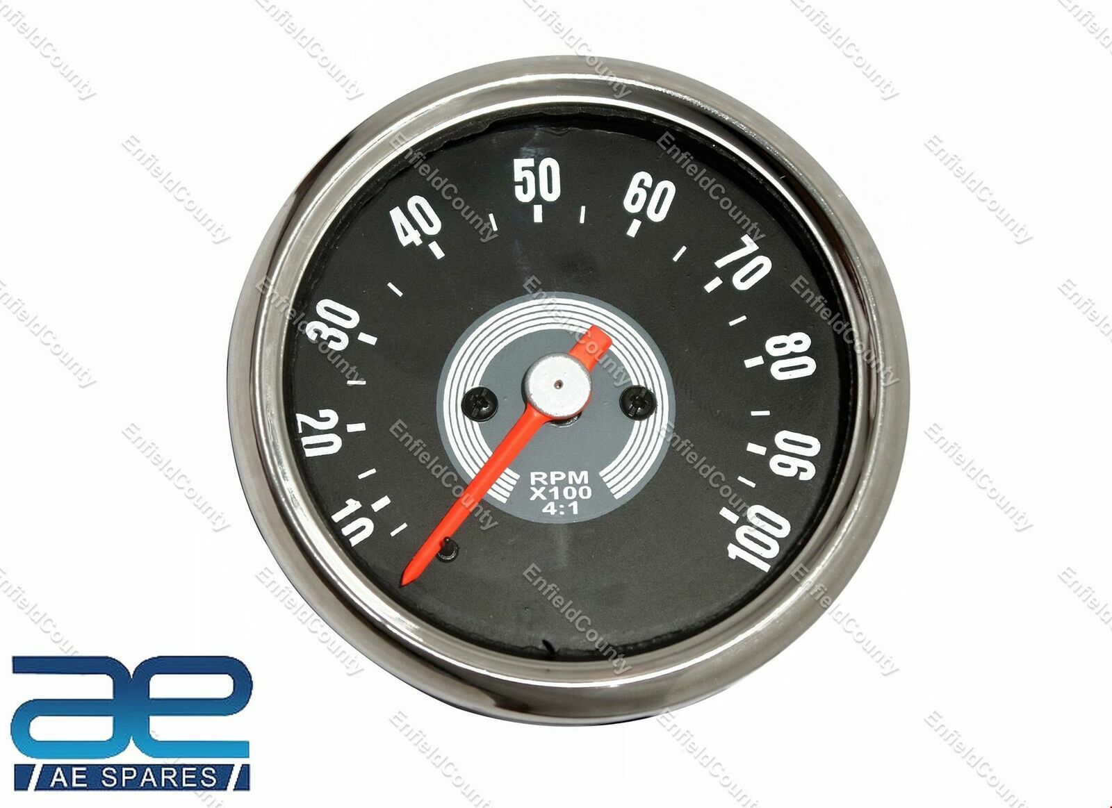 For Norton BSA Triumph Replica Smiths Tachometer 100 RPM 4:1
