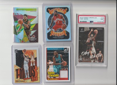 Coby White 2019 Panini Chronicles LUMINANCE #145 PSA 9 Mint Rookie + 10 Cards
