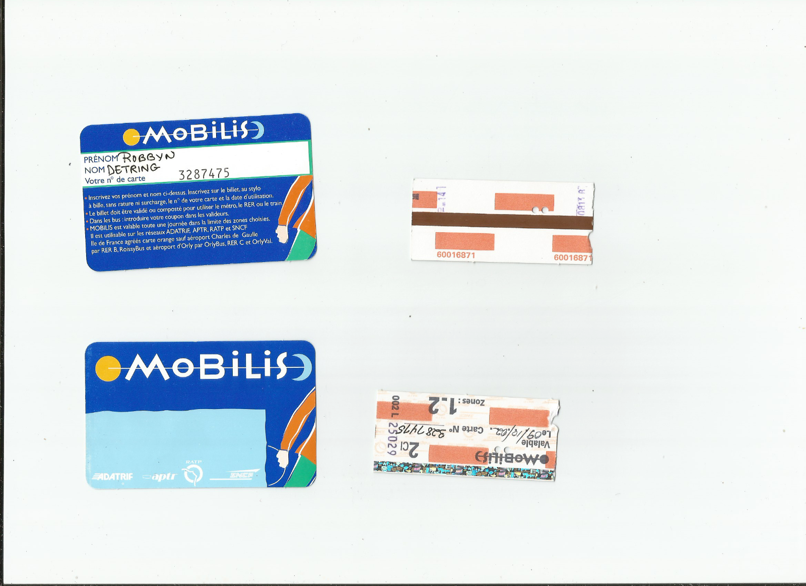 LONDON/FRANCE TBIS TICKETS-USED!!!!!!!!!!! - 비드바이코리아 - 일본 해외경매·구매대행, 야후옥션, 미국 eBay