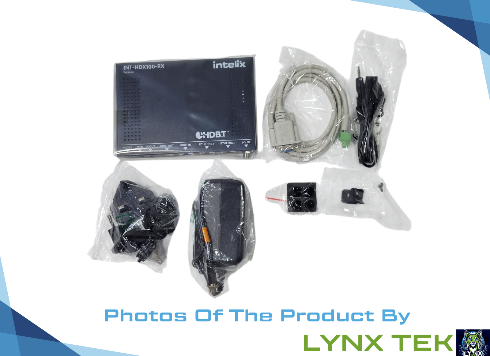 NEW Intelix Ethernet HD BaseT HDMI, IR, RS232 and Extender INT-HDX100-RX
