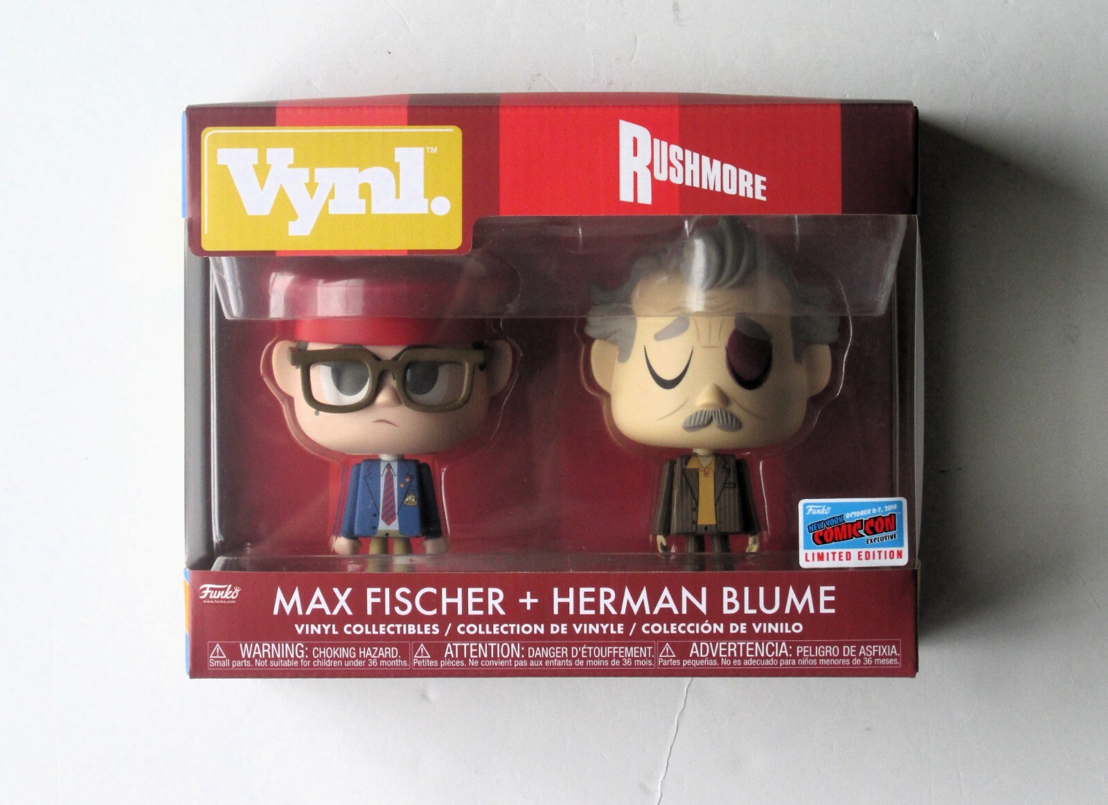 NEW Funko Pop VYNL Rushmore Max & Herman Blume Official 2018