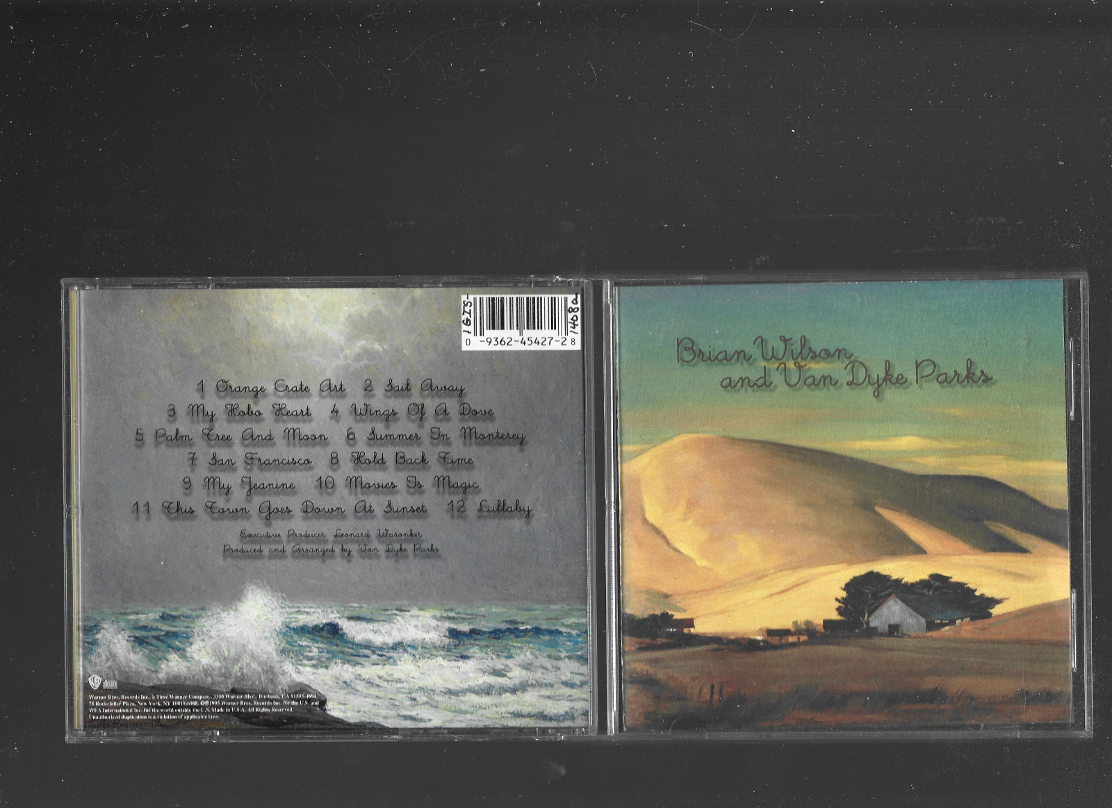 BRIAN WILSON & VAN DYKE PARKS--ORANGE CRATE ART--CD | eBay