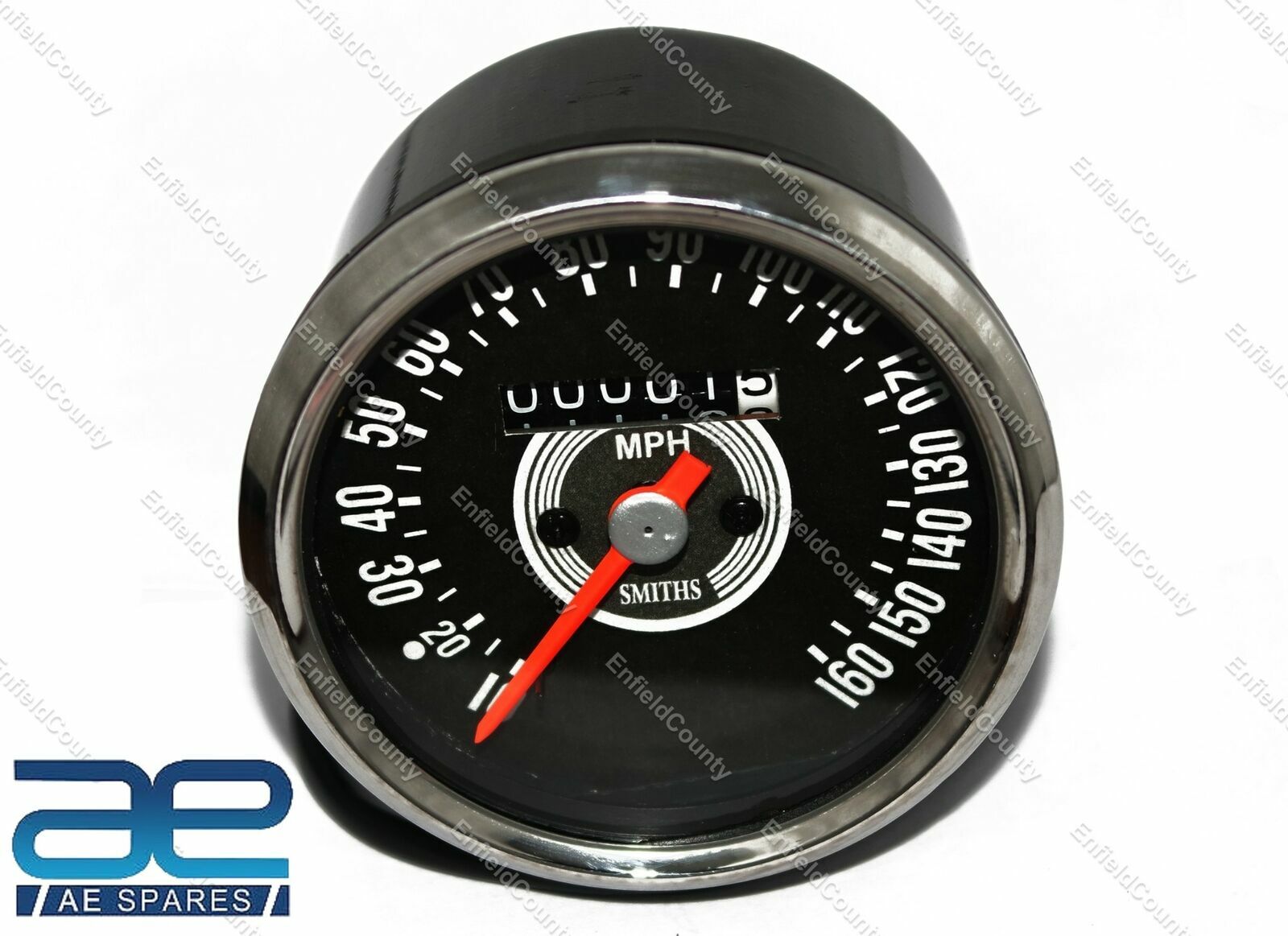 Pair Smiths Replica 160 Mph Speedometer 100 RPM Techometer For Triumph
