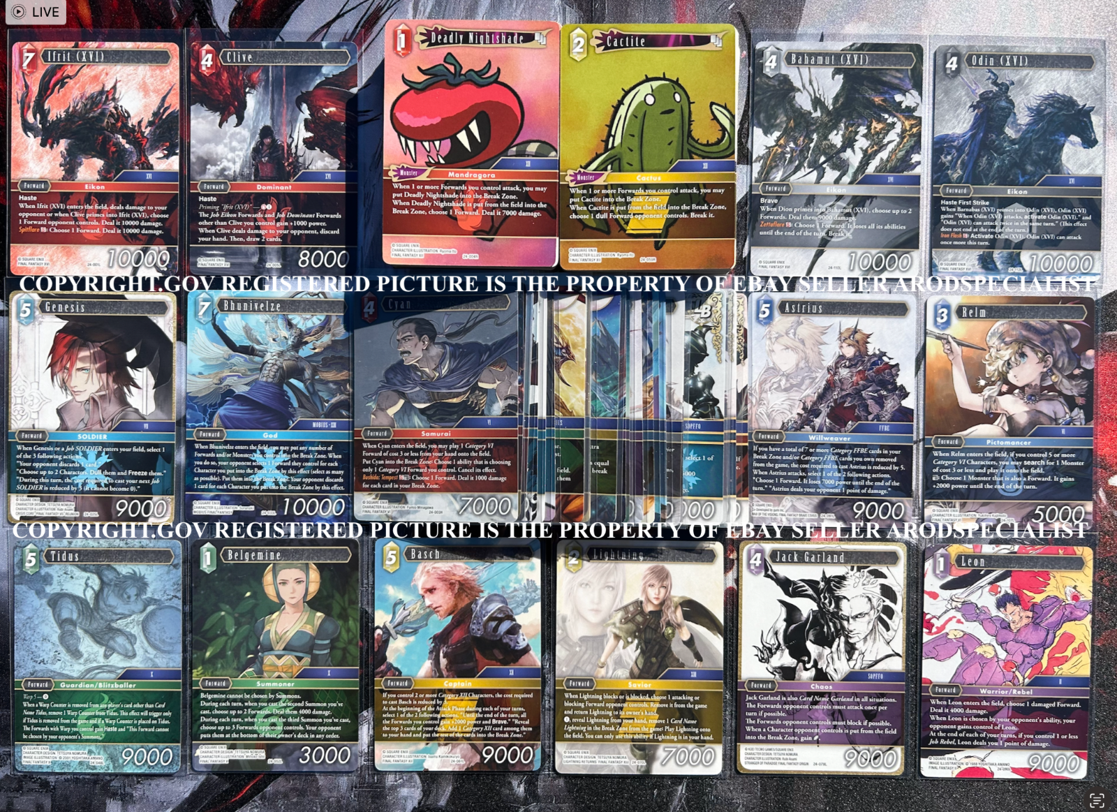 fftcg Opus 11 ボックス Opus XI | FF Trading Card Game