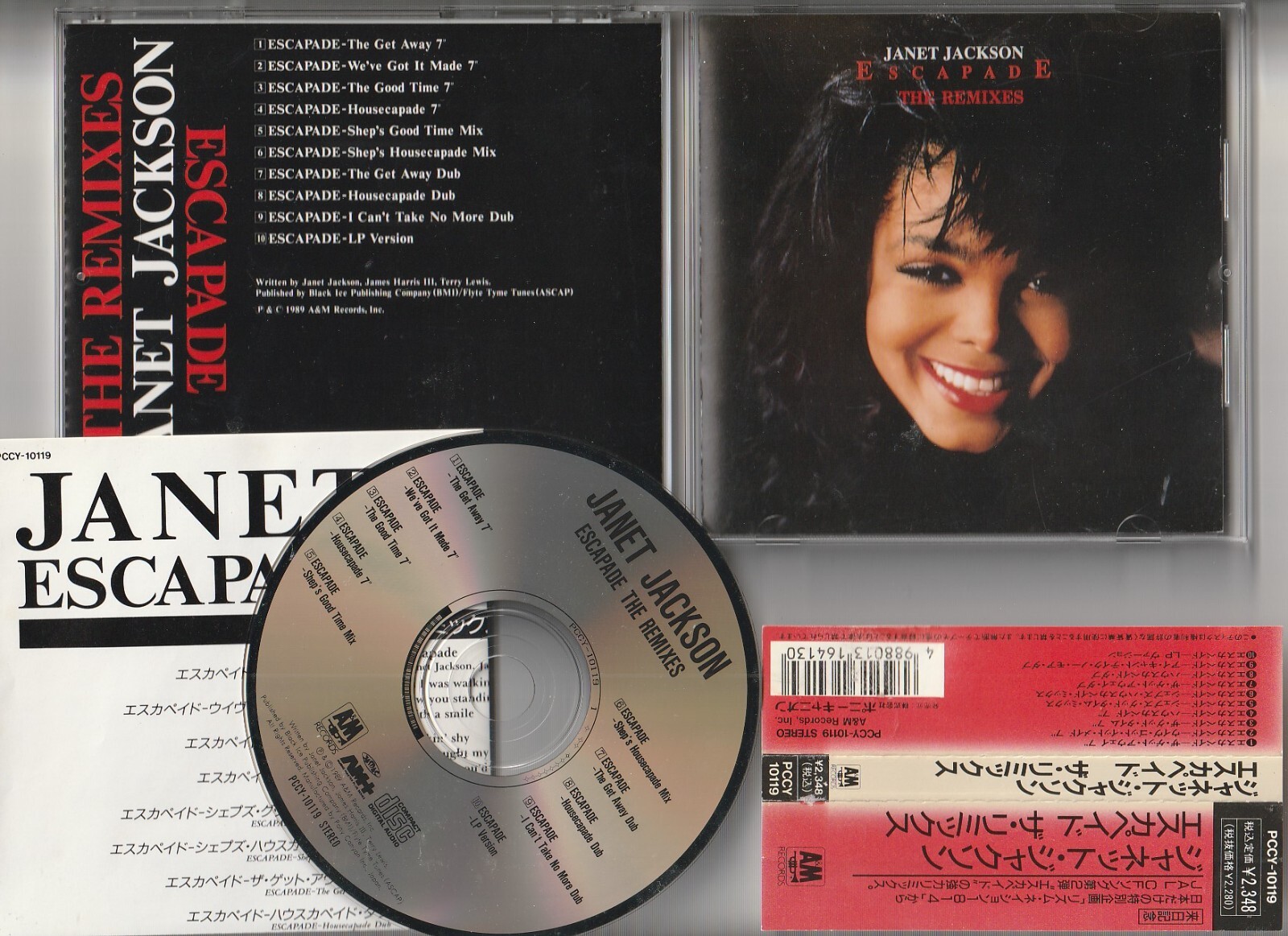 JANET JACKSON「エスカペイド」8cm シングル 未開封 JANET JACKSON「エスカペイド」8cm シングル 未開封 洋楽