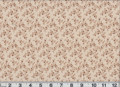 Fat Quarter Jo's Shirtings Fabric Jo Morton 38044 Floral OOP Premium Cotton