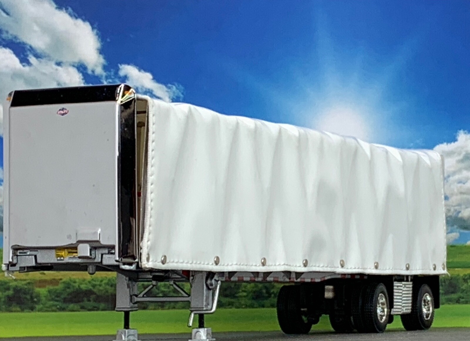 イタレリCURTAINSIDE trailer 1:24 No.3809 Curtainside Trailer Italeri 3809
