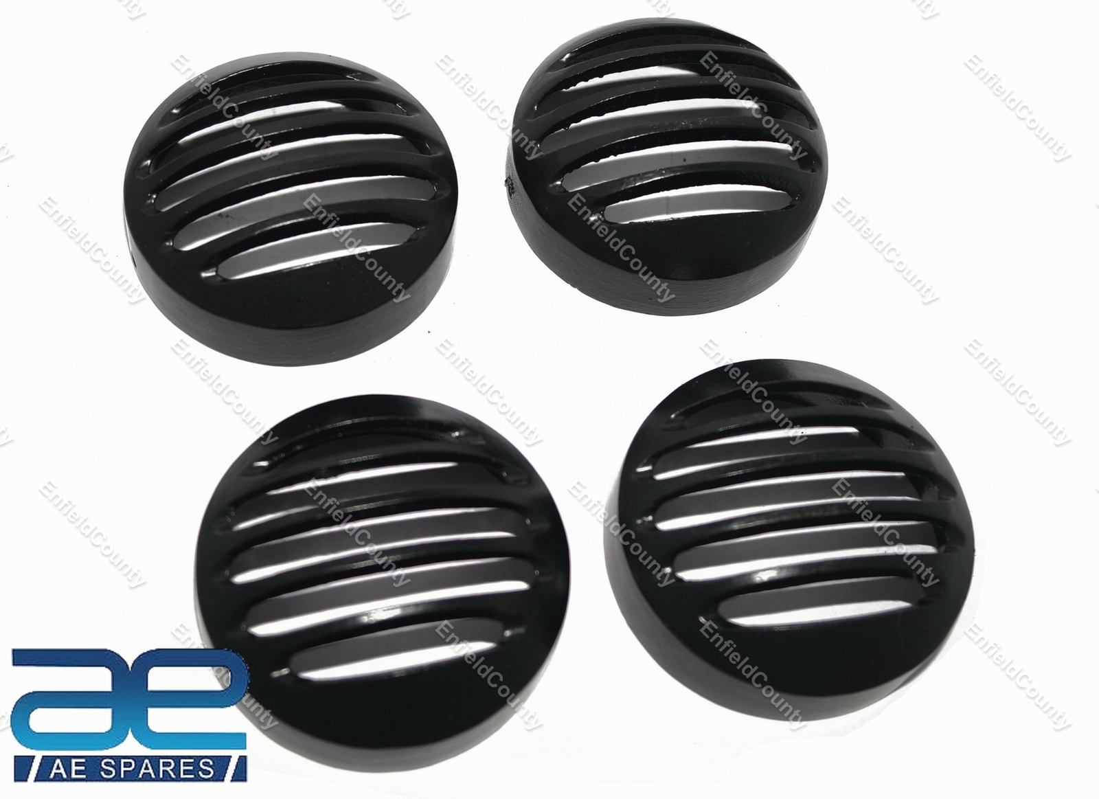 Headlight Indicator Parking & Tail Light Grill Set for Royal Enfield Classic 
