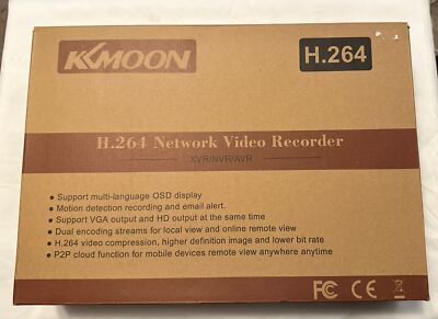 Kmoon H.264 Network Video Recorder XVR/NVR/AVR