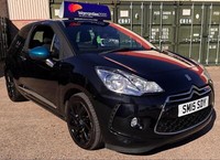 2015 CITROEN DS3 D STYLE NAV 1.6HDI 5 SPEED MANUAL BLACK 3 DOOR HATCHBACK