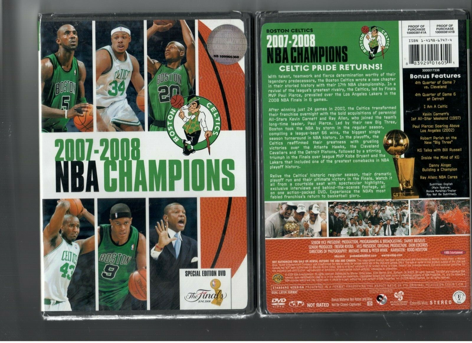 【 ＤＶＤ ８枚組 】 ＮＢＡ ヒストリー・オブ・ボストン・セルティックス DVD 8枚組 】 NBA ヒストリー・オブ・ボストン