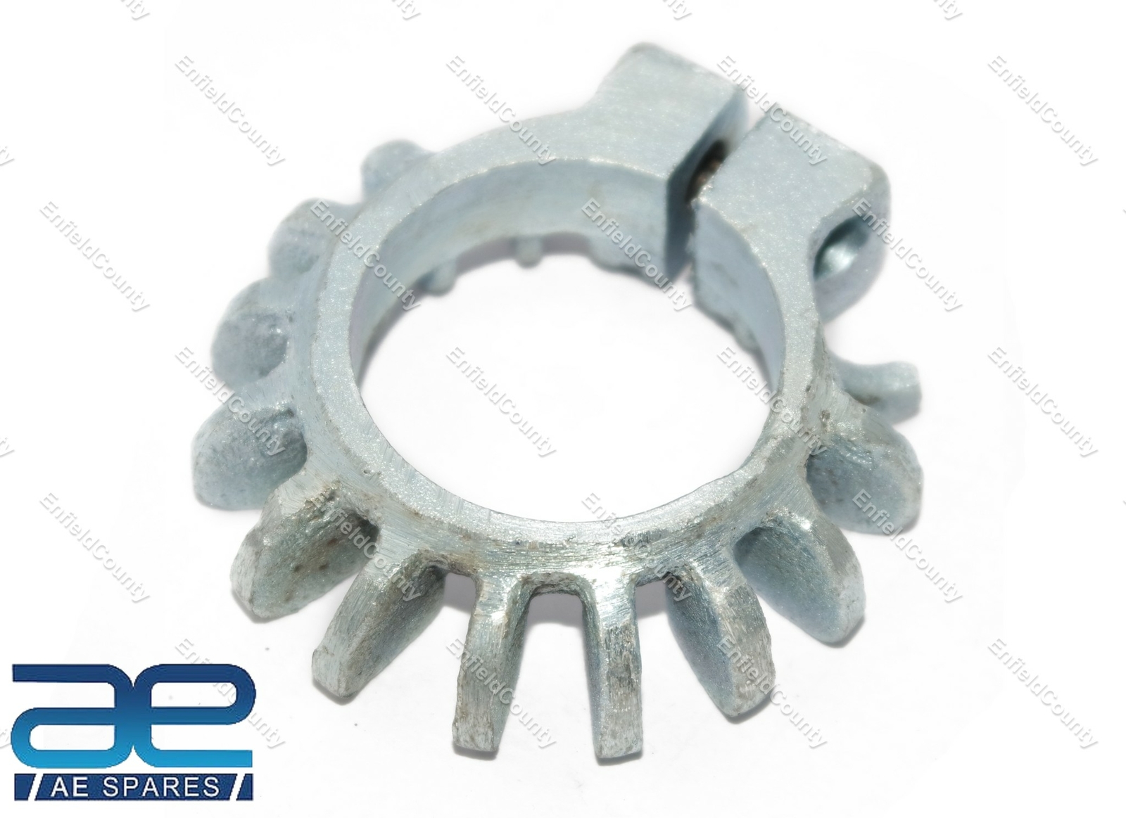 For BSA A10 A50 A65 Steel Finned Exhaust Cooling Clamp  