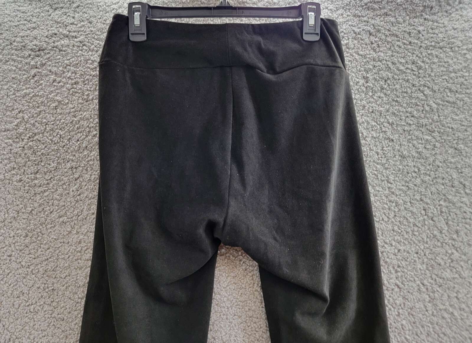 Splendid Faux Suede Leggings Women's Large Black Pull-On Style - Picture 12 of 17