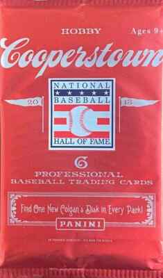 2013 Panini Cooperstown HOBBY Pack - New & Factory Sealed - Cut Auto?