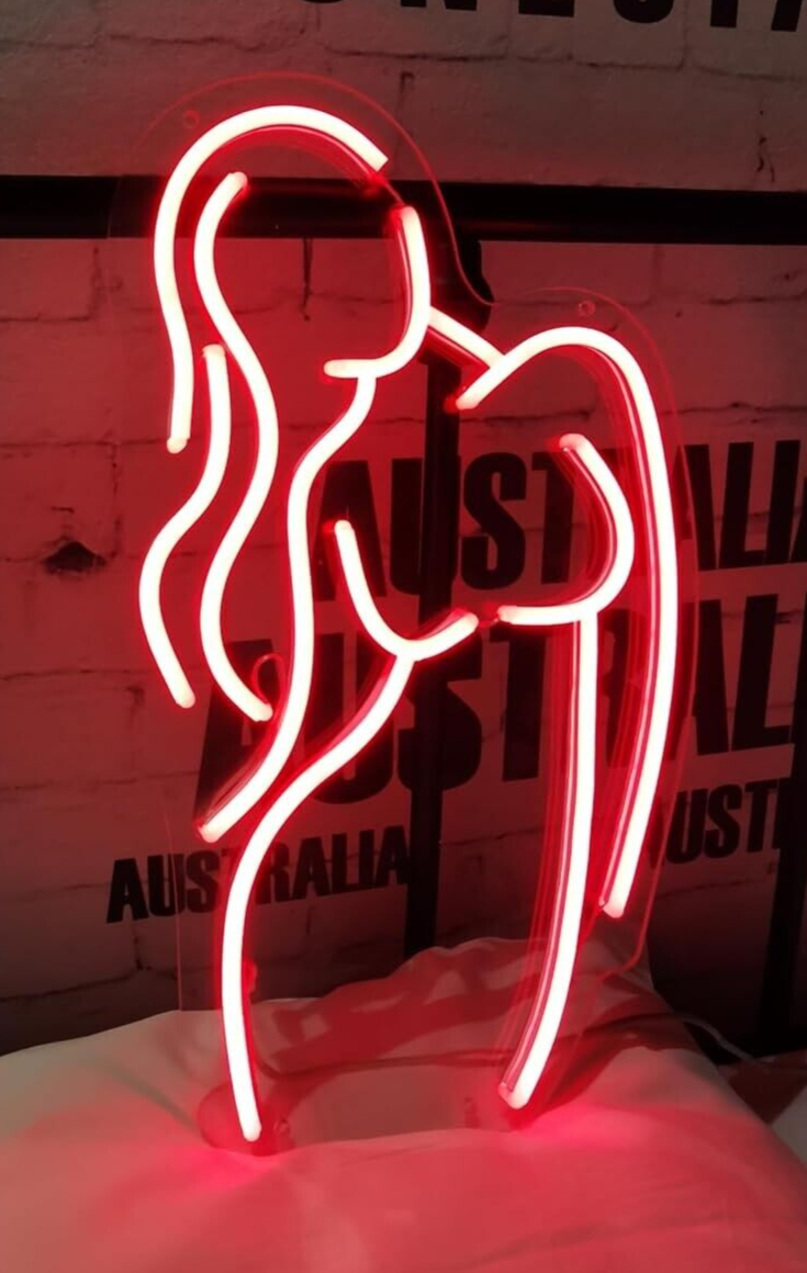 Pretty Girls Night Neon Lights For Bedroom Decor Wall