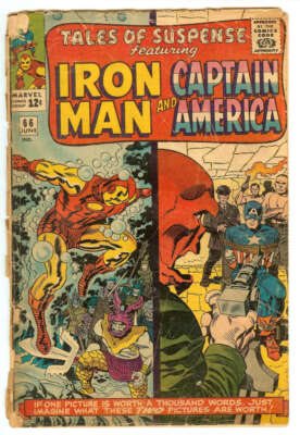 TALES OF SUSPENSE #66 1.0 // ORIGIN OF RED SKULL MARVEL COMICS 1965