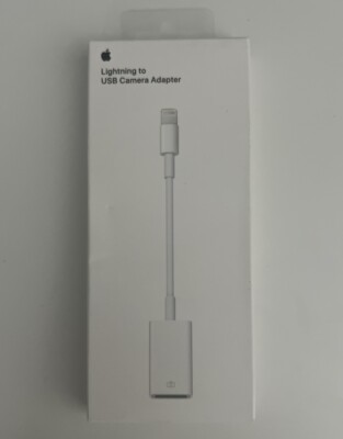 Apple - Lightning-to-USB Camera Adapter  White  Brand New In Box