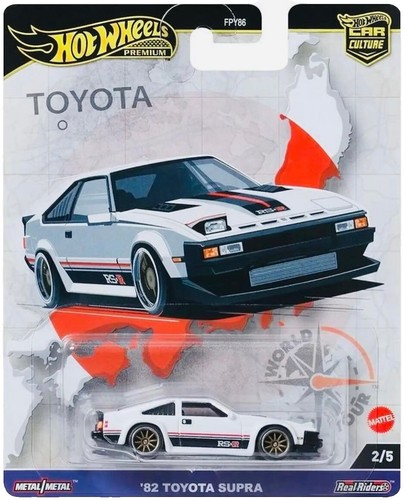HOT WHEELS '82 TOYOTA SUPRA CAR CULTURE WORLD TOUR PREMIUM