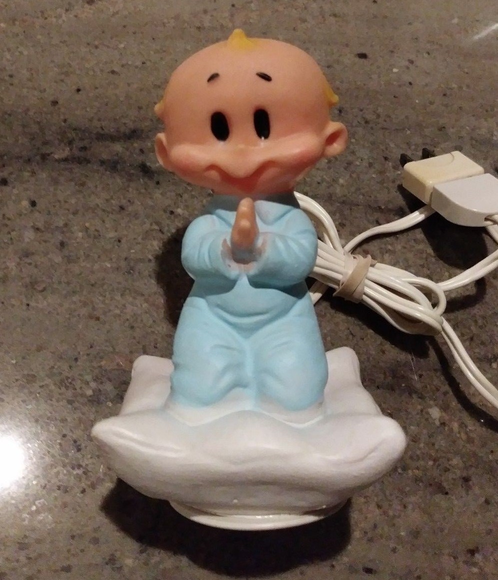 Vintage Chicco Baby Night Light Works Great, Original Box