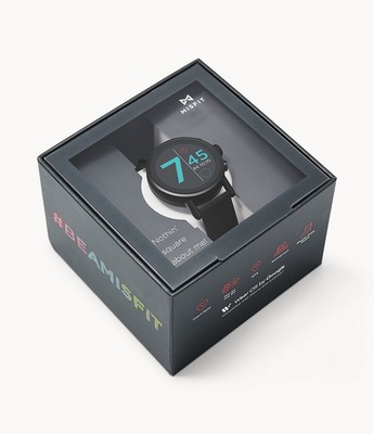 Misfit Vapor X Aluminum Case with Sport Strap+ Smartwatch - Black - 42mm