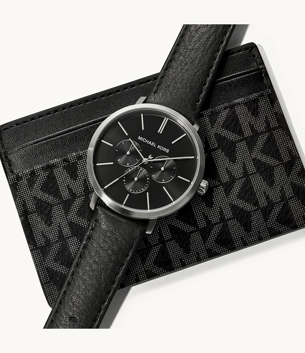 Blake Chrono Silver \u0026 Black Leather 
