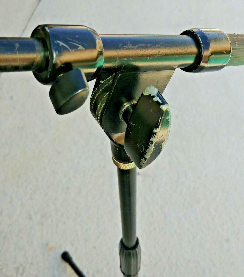 DR Pro Tripod Mic Stand with Telescoping Boom - DR210 Microphone holder Music