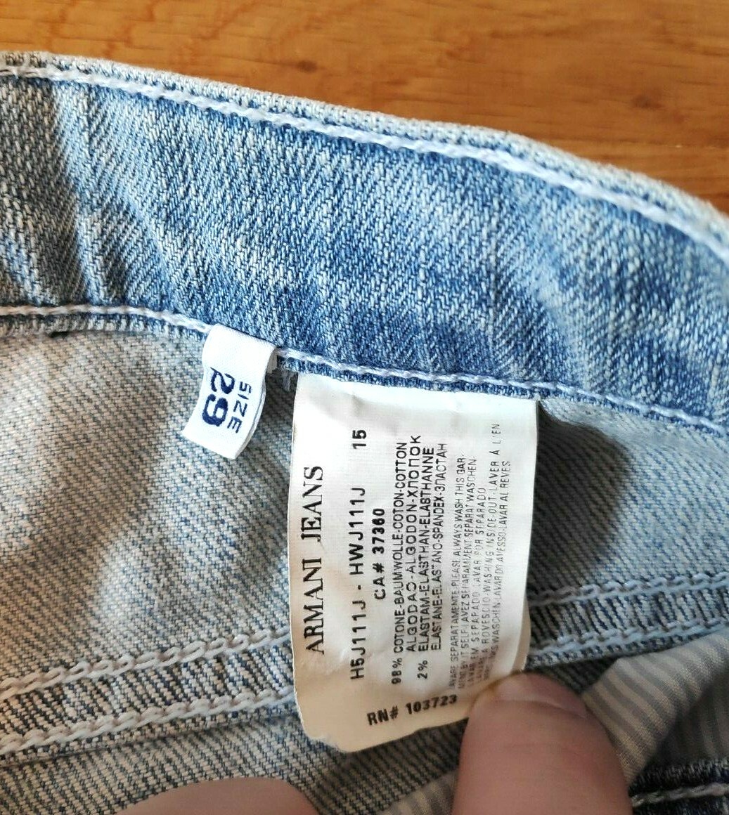 Authentic Armani Jeans Men 