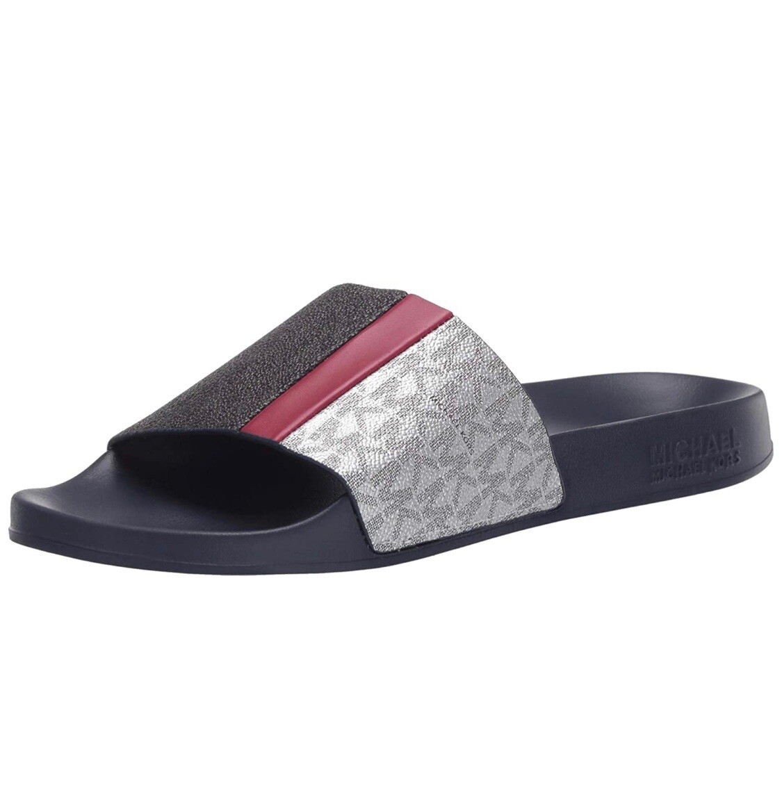 michael kors slides womens navy