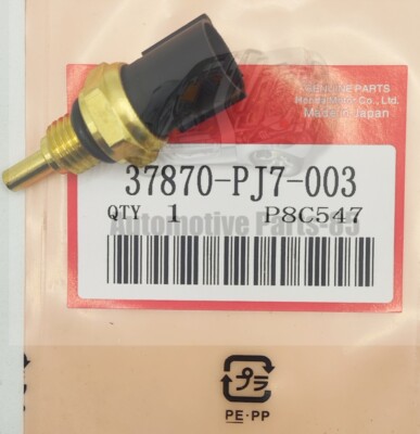 1x OEM 37870-PJ7-003 Engine Coolant Temperature Sensor Fits Honda Odyssey Acura