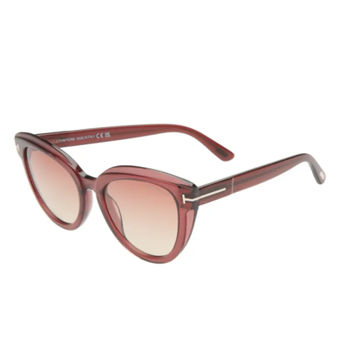 TOM FORD TOM FORD FT0938-69T-53 SHINY BORDEAUX SUNGLASSES