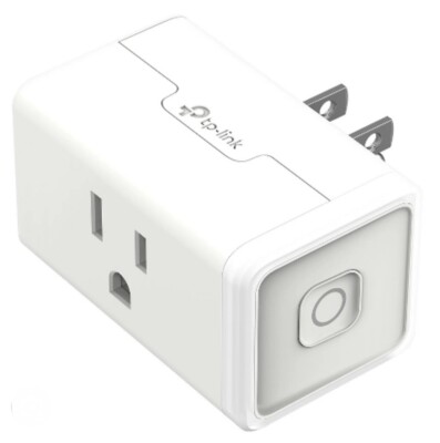 TP-LINK (Tapo) - Smart Wi-Fi Plug for Smart Home/Office - White