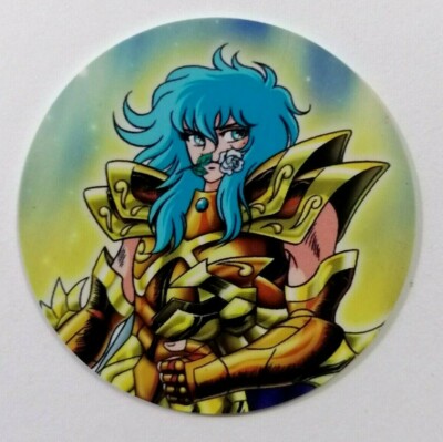 TAZO SAINT SEIYA VOL. I DKV #32 PISCES APHRODITE GOLD CLOTH 2021 PERU Pogs