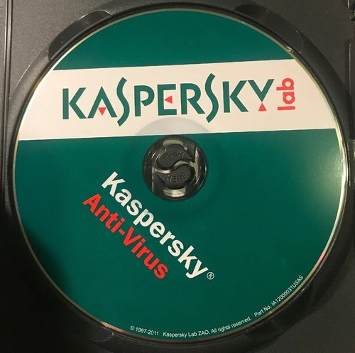 KASPERSKY Lab Anti Virus 1997-2011 Part No. IA12000031USAS Free Shipping