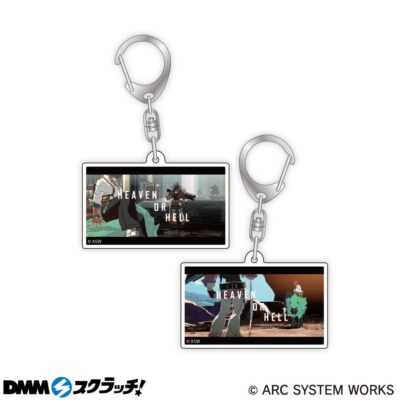 Guilty Gear STRIVE Giovanna x Sol Badguy Acrylic Key Holder Ring DMM Scratch!
