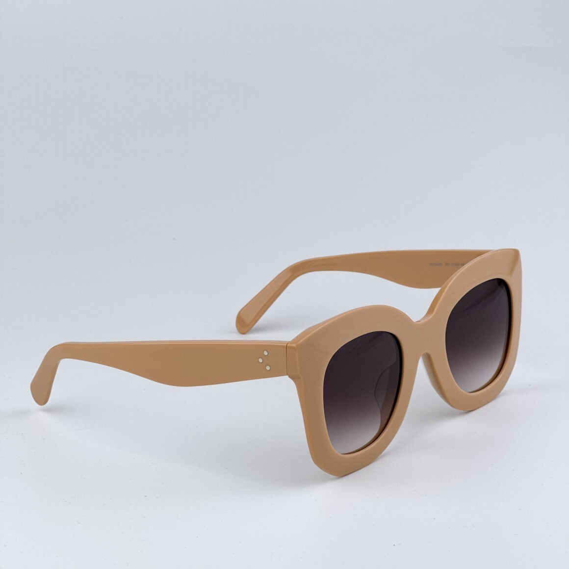 CELINE CELINE CL4005FN 57Z BEIGE GRADIENT VIOLET GEOMETRIC WOMEN SUNGLASSES