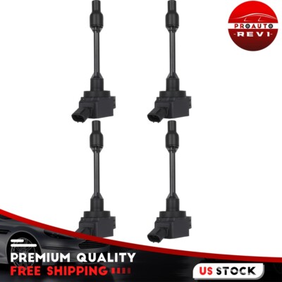 4×Ignition Coil For 2019 Lexus UX200 Corolla 2.0L L4 Toyota Camry 2.5L UF848