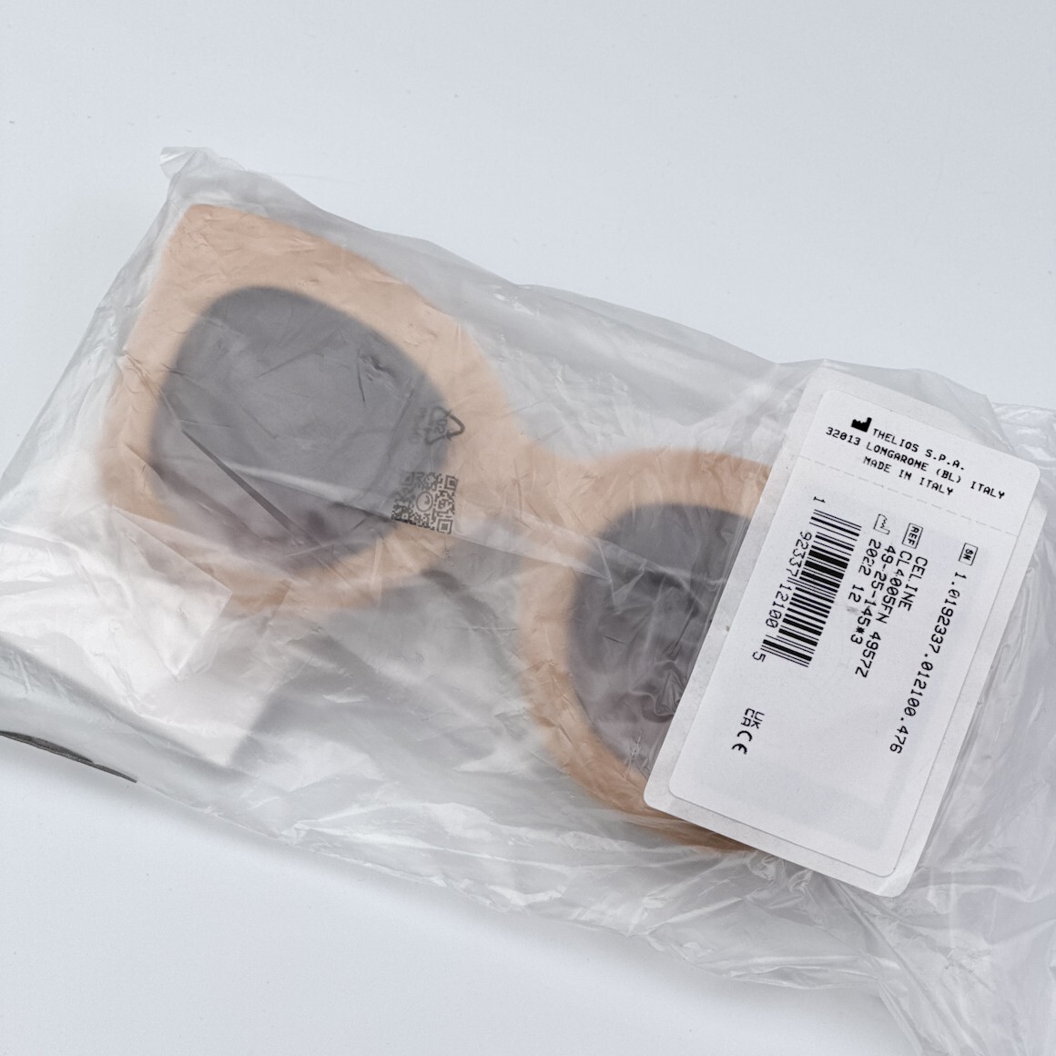 CELINE CELINE CL4005FN 57Z BEIGE GRADIENT VIOLET GEOMETRIC WOMEN SUNGLASSES