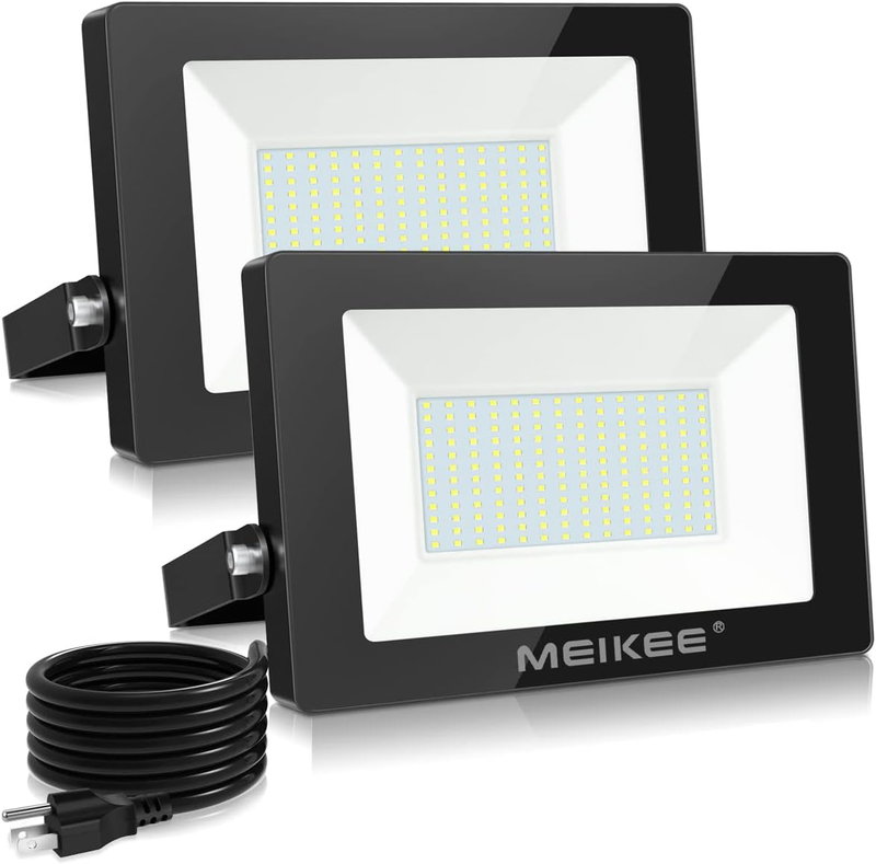150W LED Flood Lights, 15000 LM LED Work Lights, IP66 Waterproof Outdoor Securit
