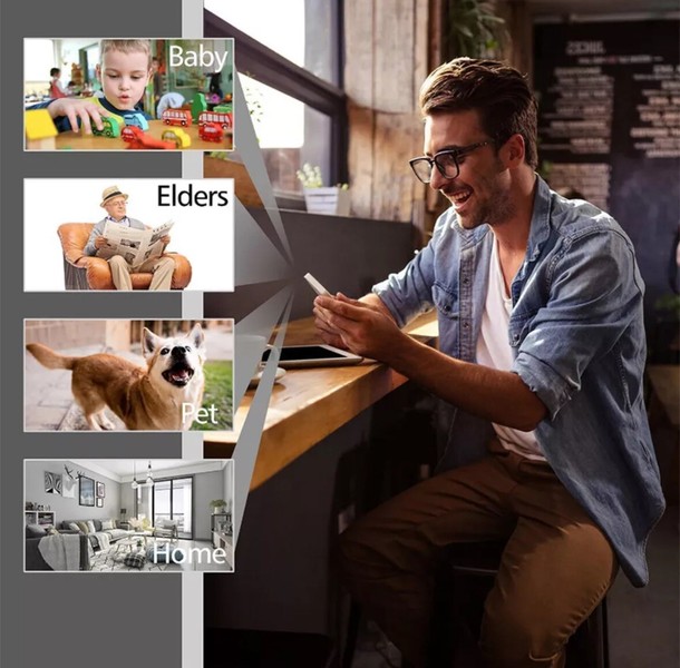 Nanny Camera Wall AC Outlet Home Security Hidden Camera Audio Video Recorder - Image 8