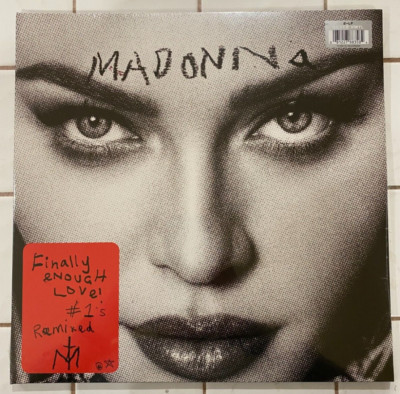Madonna Finally Enough Love - Limited Edition Exclusive Silver Vinyl 2LP